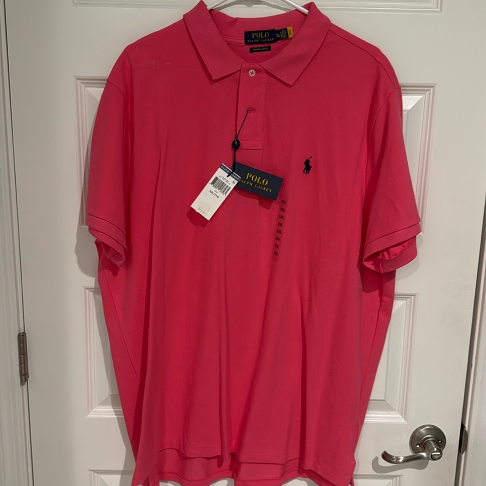 New men’s XXL pink Ralph Lauren Polo